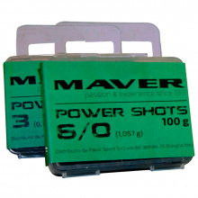 Набор грузил Maver Power Shots №10/0 (2.817g) 100g