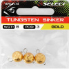 Груз Чебурашка Select вольфрам 9гр 1шт / Золото