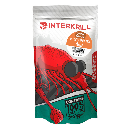 Пеллетс INTERKRILL Krill MIX 4мм 800г