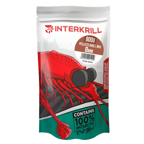 Пеллетс INTERKRILL Krill MIX 8мм 800г