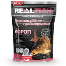 Прикормка Real Fish КАРП Полуниця 1кг