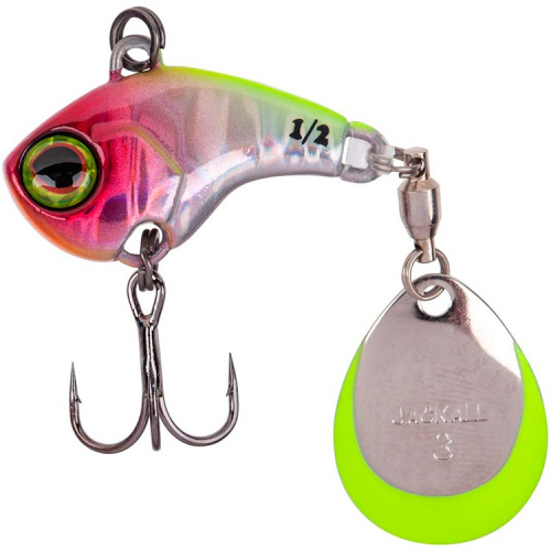 Тейл-спиннер Jackall Deracoup 10.5g HL Clown