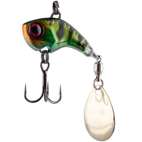 Тейл-спиннер Jackall Deracoup 7g HL Gold Gill