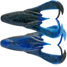 Силікон Keitech Noisy Flapper 3.5" #413 Black Blue