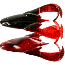 Силікон Keitech Noisy Flapper 3.5" #467 Black Red Berry