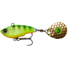 Тейл-спиннер Savage Gear Fat Tail Spin 80mm 24g Firetiger