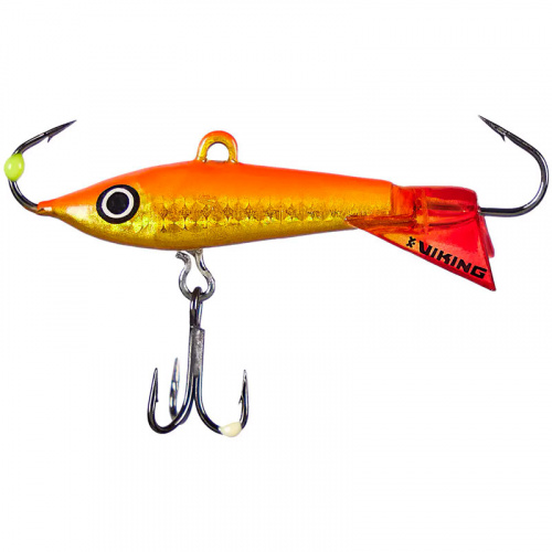 Балансир Viking Fishing Yeti Ice Jig 30mm 5g #8 Candle Flame