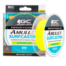 Леска Golden Catch Amullet Surfcasting 300м Summer Sun 0.410мм