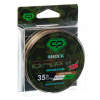 Шок-лидер Carp Pro Diamond Shock Braid PE X8 35lb 50м 0.23мм Camo Brown