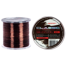 Леска Brain Classic Carp Line 600m 0,35mm 10,7kg 25lb Dark brown