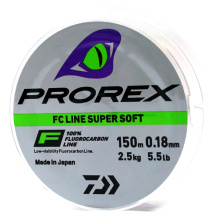 Флюорокарбон Daiwa Prorex FC Line Super Soft 0.18мм 2.5кг 150м