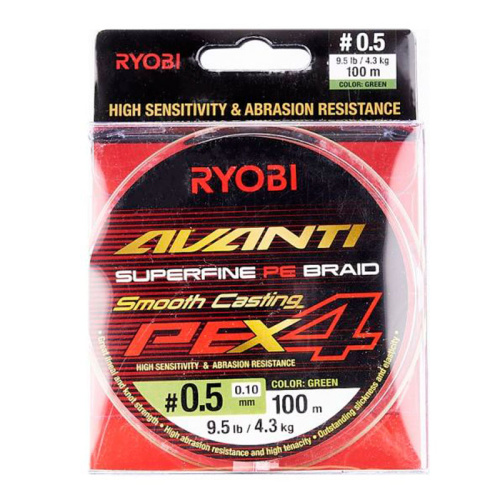 Шнур Ryobi Avanti X4 GR 100m PE 0.5
