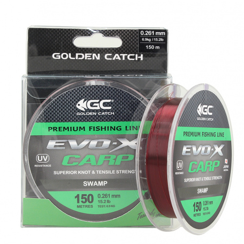 Леска Golden Catch EVO-X Carp SWP 150м 0.286мм
