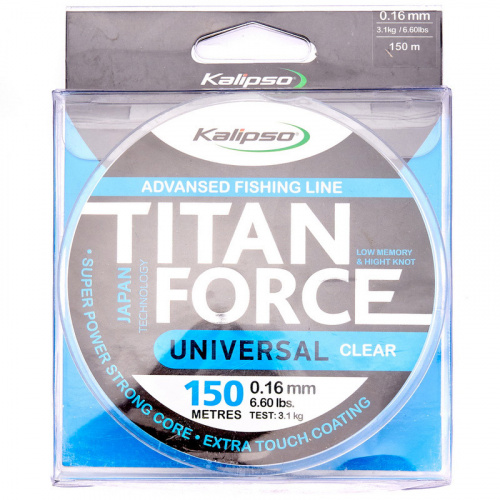Леска Kalipso Titan Force Universal CL 150m 0.40mm