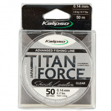 Леска Kalipso Titan Force Leader CL 50m 0.16mm