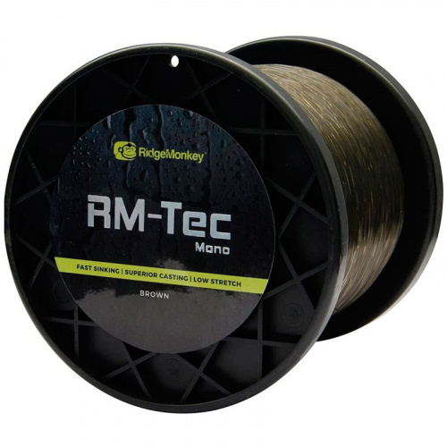Леска RidgeMonkey RM-Tec Mono 1200m 0.35mm 12lb/5.4kg Brown