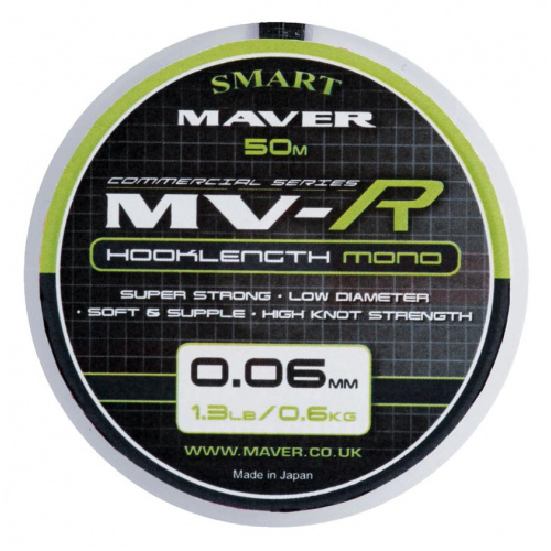Леска Smart MV-R Hooklenght Mono 50m 0.08mm 0.7kg