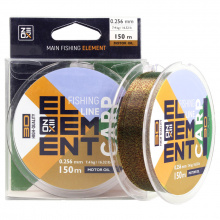 Леска Zeox 3D Element Carp 150м Motor Oil 0.256мм