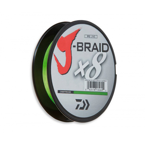Шнур Daiwa J-Braid X8 0.10мм 150м Chartreuse