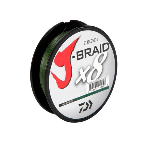 Шнур Daiwa J-Braid X8 0.10мм 150м Dark Green