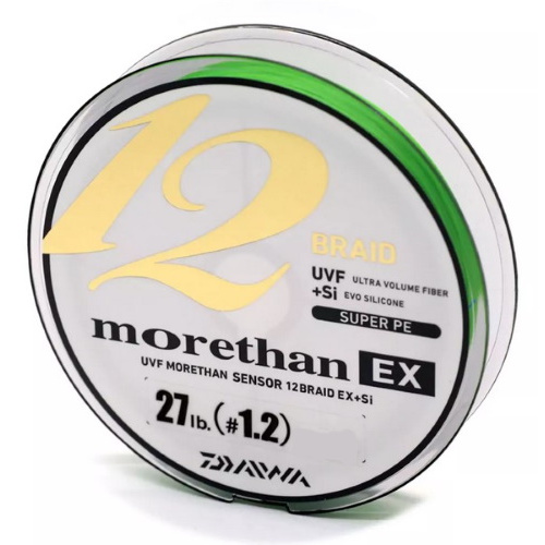 Шнур Daiwa UVF Morethan Sensor 12 Braid Ex+Si 200м #1.5
