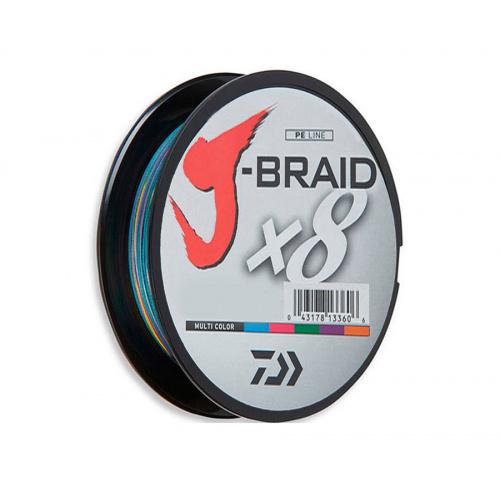 Шнур Daiwa J-Braid X8 0.10мм 150м Multicolor