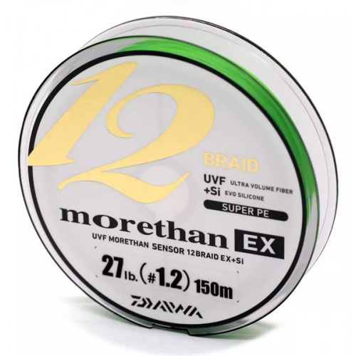 Шнур Daiwa UVF Morethan Sensor 12 EX+SI 150м #1.0