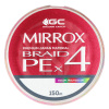 Шнур Golden Catch Mirrox PE X4 150м Multicolor #1.2