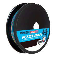 Шнур Owner Kizuna Broad PEx8 300м 0.12мм 5.4кг Multi Color