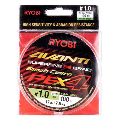 Шнур Ryobi Avanti X4 GR 100m PE 1.0