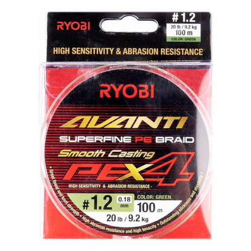Шнур Ryobi Avanti X4 GR 100m PE 1.2