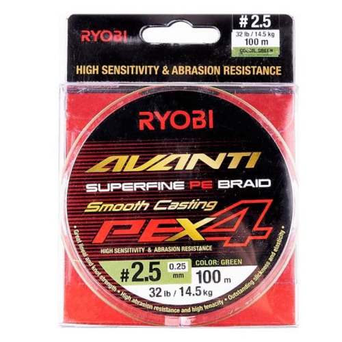 Шнур Ryobi Avanti X4 GR 100m PE 2.5