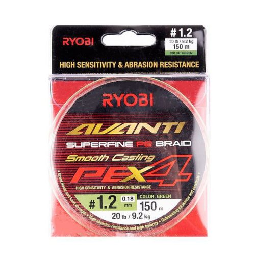 Шнур Ryobi Avanti X4 GR 150m PE 1.2