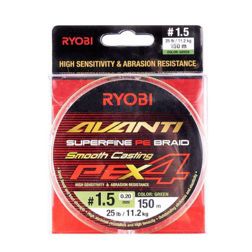 Шнур Ryobi Avanti X4 GR 150m PE 1.5