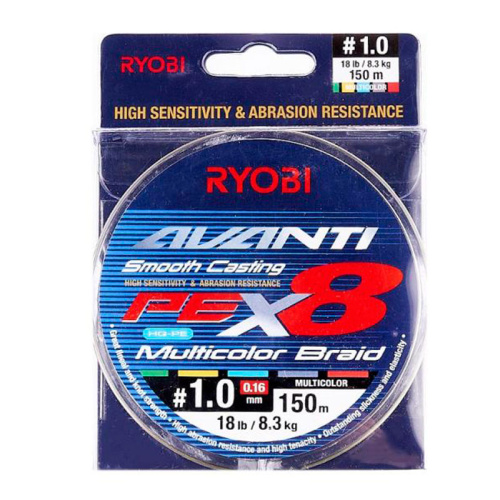 Шнур Ryobi Avanti X8 MC 150m PE 1.0