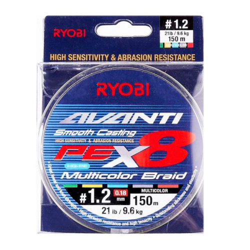 Шнур Ryobi Avanti X8 MC 150m PE 1.2