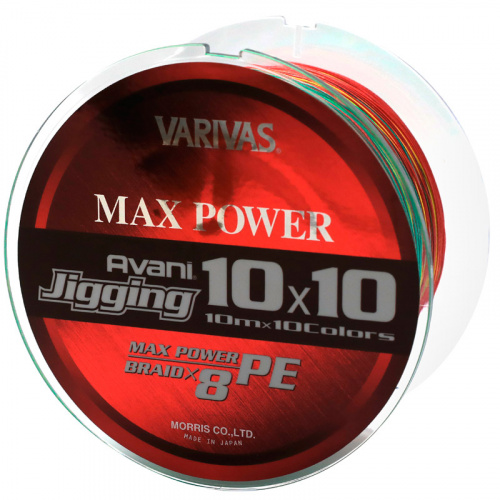 Шнур Varivas Jigging 10x10 Max Power PE X8 600m #5.0