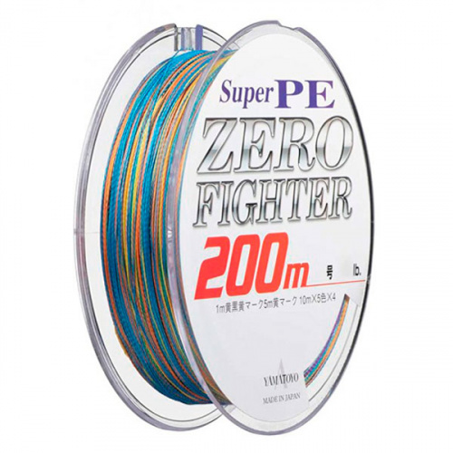 Шнур Yamatoyo PE Zero Fighter 200м #0.8 0.148мм