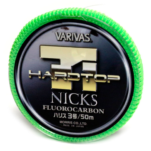Флюорокарбон Varivas Hardtop Ti Nicks 50m 5.44kg 0.285mm