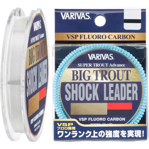 Флюорокарбон Varivas Big Trout Shock Leader VSP Fluoro 30m 3.6kg 0.235mm