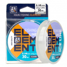 Леска Zeox Element Ice Line CL 30м 0.148мм