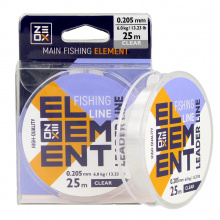 Леска Zeox Element Leader Line CL 25м 0.165мм