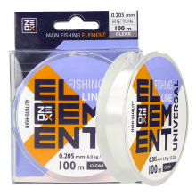 Леска Zeox Element Universal Line CL 100м 0.205мм