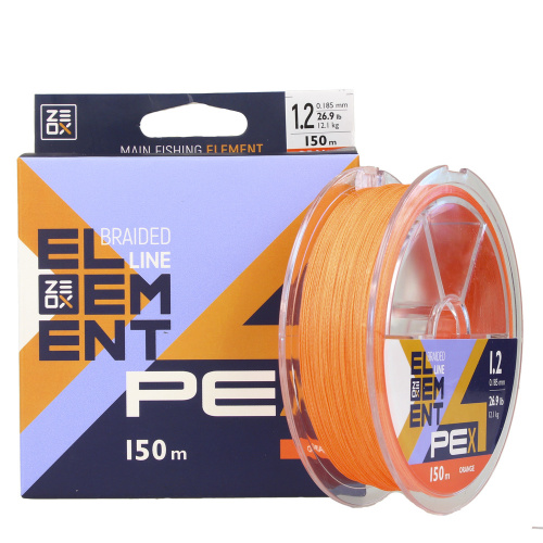 Шнур Zeox Element X4 OR 150м PE #2.5
