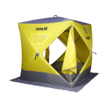Намет для зимової риболовлі Fishing ROI ATLANT 180x180x205см Yellow-Grey