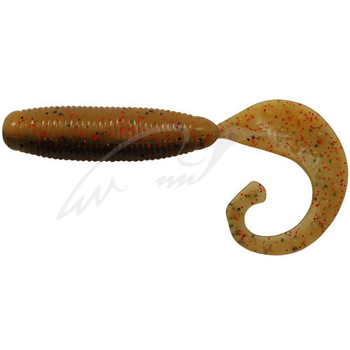 Силикон Reins Fat G-Tail Grub 2" B09 Smoke Mustard