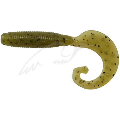 Силикон Reins Fat G-Tail Grub 4" #001 Watermelon seed