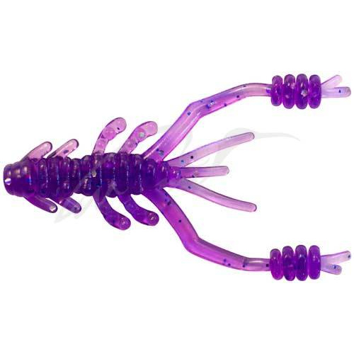 Силикон Reins Ring Shrimp 2" #567 Lilac Silver&Blue Flake